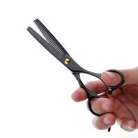 Ciseaux de barbier en acier inoxydable de 6 pouces, ciseaux de coiffure professionnels pour salon