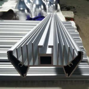 โปรไฟล์อะลูมิเนียม 120x80 มม. โลหะผสม 6063 สำหรับการระบายความร้อน ตัวเรือนไฟวอลวอชเชอร์ บริการตัดตามแบบ - Product Image 2