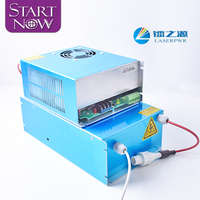 Catu Daya Laser CO2 Seri HY untuk Mesin Laser CO2 40W 50W 60W 80W 100W untuk Tabung Laser, Peralatan Pengukiran dan Pemotongan