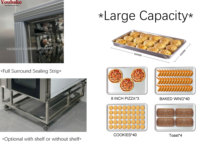 Four à convection commercial 5 ou 10 plateaux pour restaurant, prix compétitif, four à pain de boulangerie, vente en gros Chine