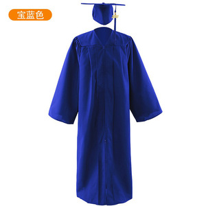 Robe de graduation Jing Zherui tissée unisexe pour adultes, uniforme scolaire avec étiquette et marqueurs pour les cérémonies universitaires et scolaires - Product Image 4