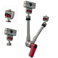 Support de montage de siège de voiture robuste réglable de 11 pouces, accessoires de support de pince de rétroviseur de moto