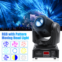 30W RGBW LED Mini Bühnenlicht Gobo Beam Moving Head DJ Disco RGBW Bühnenbeleuchtung