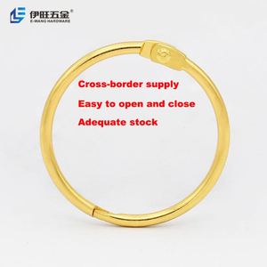 YIWANG or 1.5 pouces anneaux de livre à feuilles mobiles anneau de reliure de bureau pour cartes Flash anneaux de carte d'index - Product Image 1