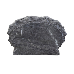 <span class=keywords><strong>Pierre</strong></span> <span class=keywords><strong>tombale</strong></span> en granit gris et monuments pierres tombales verticales incrustation en gros motifs de sablage sculptés - Product Image 2