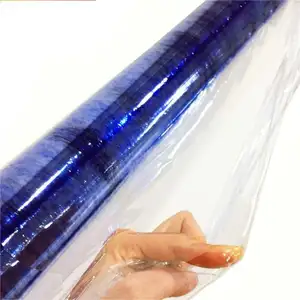 Filme PVC macio para móveis Capa Folha de PVC plástico transparente em rolo