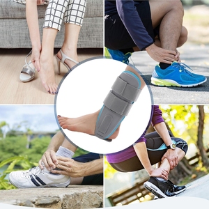 Có thể điều chỉnh cứng nhắc mắt cá chân ổn định Brace nẹp đúc hỗ trợ cho bong gân viêm gân post-op chấn thương chấn thương bảo vệ cố định - Product Image 4