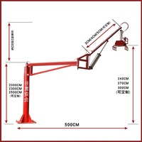 Nouveau manipulateur de grue robotique à bras pneumatique avec pince mécanique pour sacs, capacité de levage de palettes 100 kg, construction en acier