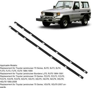 Araba pencere Weatherstrip mühür kapı kemer kalıplama hava-şerit toyota toyota 70 serisi FR 68160-90k00 FL 68210-90k00 için - Product Image 3