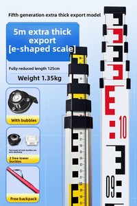 Tháp Kính thiên văn đo mức que quy mô cho cây chiều cao và cụ cai trị linh hoạt mức độ cụ san lấp mặt bằng Rod - Product Image 6