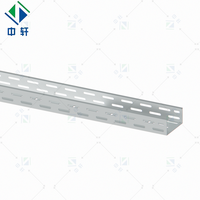 Cannelle porte-câbles industrielle en acier perforé avec conception de dissipation thermique pour systèmes électriques de construction et centrales électriques