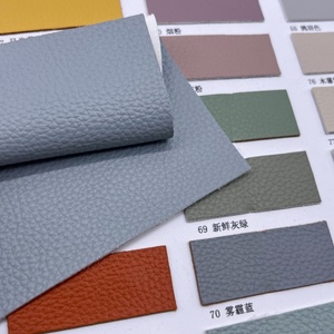 Cuir écologique <span class=keywords><strong>Boze</strong></span> Cigno, grain litchi gaufré, simili cuir PU pour sacs à main, chaussures, sacs, carnets, cuir recyclé - Product Image 1