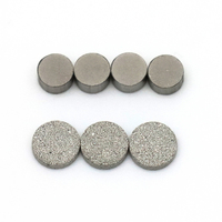 Pabrik disesuaikan mikron pori mikro Sintered logam kawat baja tahan karat Mesh Filter disk Frit