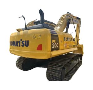 Excavadora usada Komatsu 200-8 de segunda mano, excavadora de movimiento de tierras, maquinaria a la venta - Product Image 1