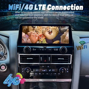 Autoradio Android 13 12,3 pouces Carplay pour Nissan Patrol Y62 XE SE 2012-2019 Stéréo automobile Lecteur multimédia vidéo GPS Navigation - Product Image 2