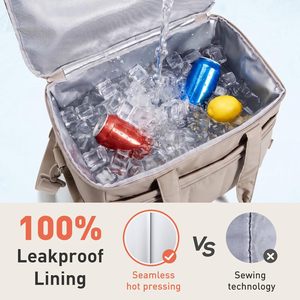 Adjustable Shoulder <b>Cooler</b> Bag Puffer Quilted Lightweight Insulated Bag for Travel Commuting Hiking Outdoor - Product Image 5