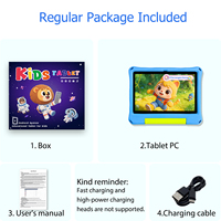 YPORANGECHENG Tablet Anak Baru 10.1-Inci MTK Octa Core 4GB 64GB Android 12 Layar Kapasitif 4000mAh 1280*800 Wi-Fi 5G