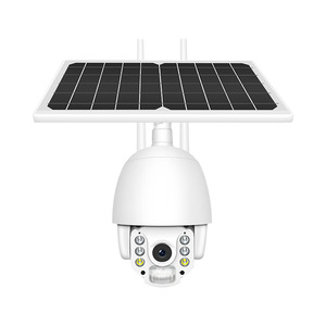 กล้องเฝ้าระวังพลังงานแสงอาทิตย์ 8W แผงกลางแจ้งกันน้ำ HD มองเห็นในเวลากลางคืน ระบบตรวจสอบระยะไกลพร้อมที่เก็บข้อมูลบนคลาวด์ - Product Image 2