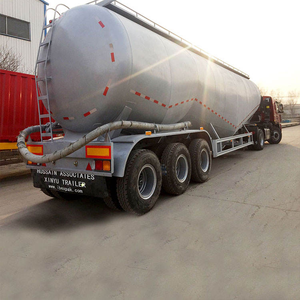 New &amp; Used HOWO Steel Dry Bulk Cement Tanker Semi <strong>Trailer</strong> 100 Ton Max Payload ISO Certified Customizable Size Shandong for Sale - Product Image 1
