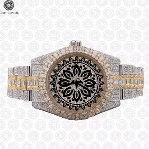 Montre en diamant de bonne qualité avec mouvement à quartz de précision pour un usage quotidien et une collection de cadeaux, disponible à un prix raisonnable - Product Image 1