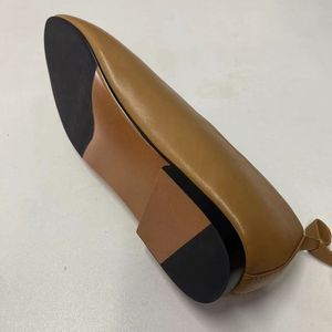 Mocasines Planos de Ballet para Mujer, 100% Cuero Genuino, Ligeros, para Oficina, Fiestas de Verano - Product Image 3