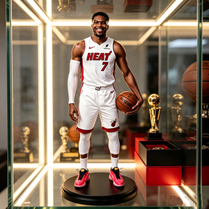 Escultura Personalizada de Resina de Atleta de Baloncesto de la <span class=keywords><strong>NBA</strong></span>, Número 7, Personaje Deportivo, Figura Coleccionable, Adorno para Oficina u Hogar, Regalo para Fanáticos - Product Image 1