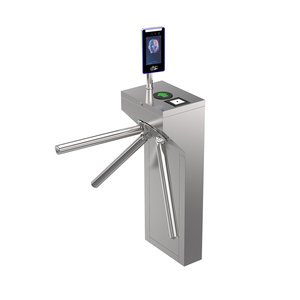 Nhà máy sản phẩm mới cho người đi bộ cửa quay với tiên tiến trên khuôn mặt và vân tay kiểm soát truy cập hệ thống <span class=keywords><strong>Tripod</strong></span> turnstile - Product Image 3