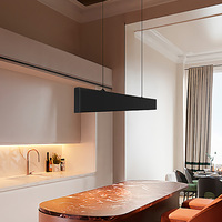 Lustre suspendu Aisilan, style nordique moderne, anti-éblouissement, pour table de salle à manger, îlot de cuisine.
