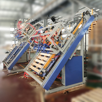 Machine à clouer automatique pour palettes en bois Ligne de production de palettes américaine/Machine de fabrication de palettes en bois