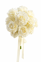 Bouquet de mariée artisanal européen haut de gamme, fleurs artificielles, centres de table de mariage avec soie au toucher réel pour la Saint-Valentin, personnalisé