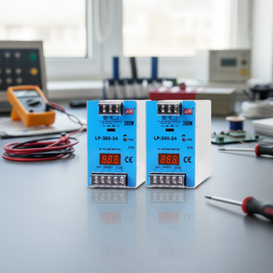 Alimentation à découpage sur rail DIN MiWi LP-300-12 300W <span class=keywords><strong>23A</strong></span> <span class=keywords><strong>12V</strong></span> pour systèmes PLC et équipements de contrôle industriel - Product Image 1