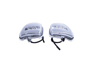 Đèn LED báo rẽ phía trước ống kính màu đen ABS hiệu suất cao dành cho Honda Goldwing GL1800 2001-2017 F6B 2013-2017 - Product Image 6