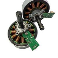 Moteur de ventilateur sans balais BL6121W à large plage d'humidité de fonctionnement, prise 2.54-3P, performance stable pour appareil respiratoire médical