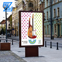 Panneau publicitaire LED sur pied pour extérieur, signalétique numérique LED, panneau lumineux électronique, cadre publicitaire et enseigne