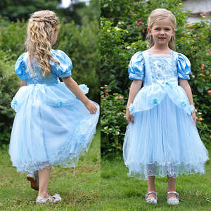 Costumes de carnaval, de mariage, de télévision et de cinéma pour filles AmzBarley, robe de bal, Elsa, <span class=keywords><strong>Anna</strong></span>, princesse, costume d'Halloween pour filles, robe de cosplay pour filles - Product Image 2