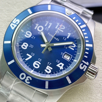 Montre automatique mécanique de la série Ocean, élégante, pour le sport et les affaires, avec grand cadran, lumineuse, en acier inoxydable, pour la plongée
