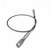 Œillets de câble en acier inoxydable 304, enveloppés de colle, 5 mm, sur mesure, pour compression de câble, vis, goujons, filetage, soudage, pliage, découpe