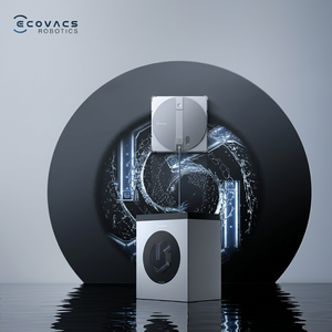 ECOVACS WINBOT W3 OMNI Robot Limpiacristales con Estación de Autolimpieza, Navegación Inteligente, Sin Rayas, para Hogar y Hotel - Product Image 1