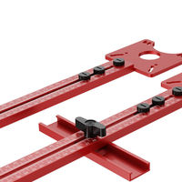 Outil de menuiserie 3 en 1 : Gabarit de fraisage circulaire pour routeur à bois, localisateur de perçage pour découpe de cercles en menuiserie