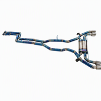 Tuyaux d'échappement Valvetronic Catback en titane pour BMW X3M F97 X4M F98 S58 3.0T avec commande à distance et embouts personnalisés