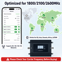 Amplificador de Señal GSM Tri-Banda 5G/4G EasyBoost B3 B1 B7 1800/2100/2600MHz, Conectividad Perfecta hasta 800m, Uso en Casa/Oficina