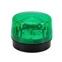 Luz de Advertencia Estroboscópica LED Circular Super Siren SL-05L, DC 9-15V, Certificación CE, Luz de Alarma Antirrobo y Contra Incendios