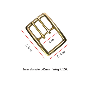Thắt Lưng Khóa Bằng Đồng Thau Nguyên Khối Màu Trơn Trơn Giá Rẻ Theo Yêu Cầu Của Nhà Cung Cấp Trung Quốc - Product Image 3