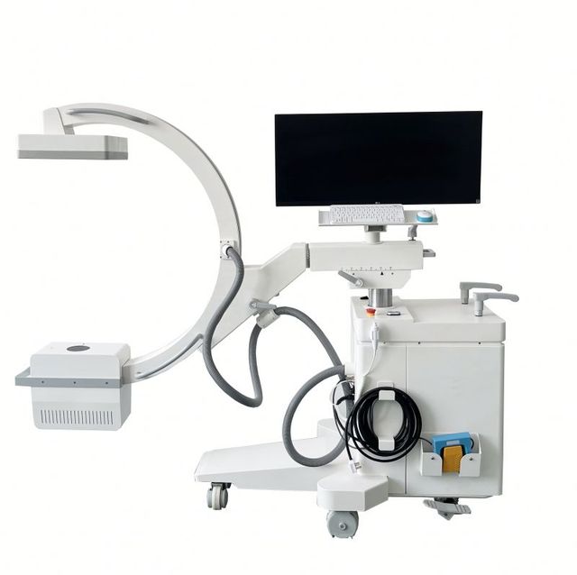 Veteinary Mobile Digital Radiology X-ray Machine INC-15kW Mobile C-arm X-ray Machine(Flat-panel Detector)