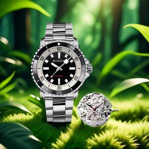 Reloj de Lujo para Hombre OEM, de Acero Inoxidable, Resistente al Agua, con Correa de Cerámica Luminosa, Mecánico Automático - Product Image 1