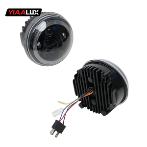 ไฟหน้า LED ไร้สาย ควบคุมผ่านโทรศัพท์ RGB หลายสี ไฟสูง-ต่ำ แบบไดนามิก สำหรับรถมอเตอร์ไซค์ <span class=keywords><strong>Vespa</strong></span> LX 125 - Product Image 1