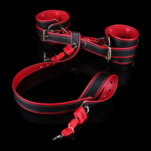 YOCY 新型睾丸拘束具、手枷付き、BDSM男性用睾丸クラッシャーキット、拘束家具、男性用貞操プレイデバイス - Product Image 5