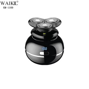 Rasoir Électrique Rechargeable <span class=keywords><strong>5</strong></span>-en-<span class=keywords><strong>1</strong></span> <span class=keywords><strong>Kemei</strong></span> KM-1009, Tondeuse Nez Oreilles et Cheveux, Cinq Têtes Flottantes, Coupe-Cheveux – Meilleures Ventes - Product Image 1