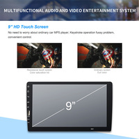 Bosion — autoradio universel, écran tactile 9 ", bluetooth, FM, lecteur DVD, MP5, stéréo, pour tableau de bord, voiture, 1din