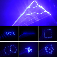 Laser bleu Big Dipper B1000 1W pour fêtes, mariages, discothèques, spectacles, bars, événements, danses, concerts, Noël, anniversaires